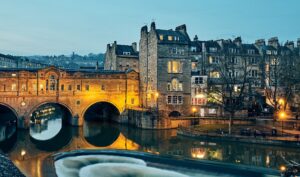 Cidade de Bath, na Inglaterra. (Foto: Pedro Szekely/Wikimedia Commons)
