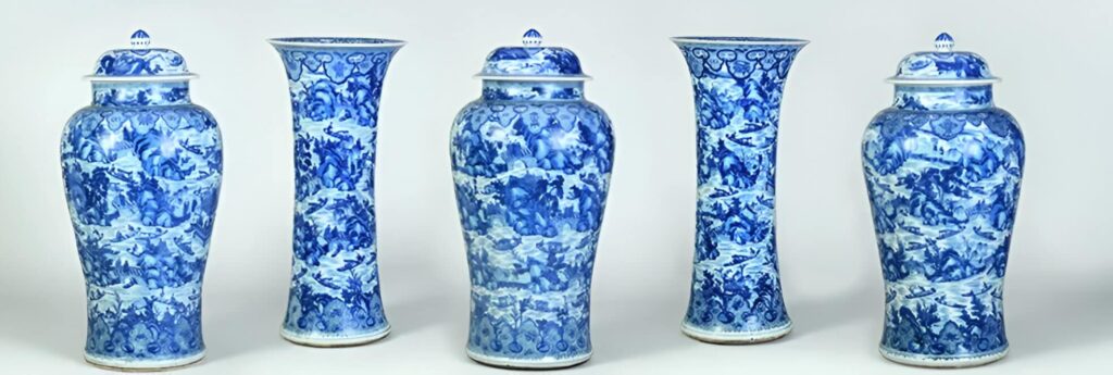 Uma das peças de porcelana chinesa no acervo da Família Albuquerque. Só há dois conjuntos deles conhecidos no mundo, um é do museu de Dresden e o outro, o de Albuquerque. (Foto: Reprodução).