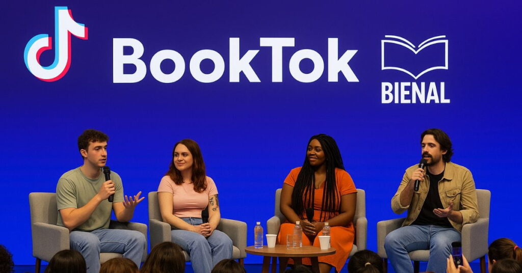 Painel do BookTok na Bienal do Livro Rio 2025 reúne criadores e público jovem