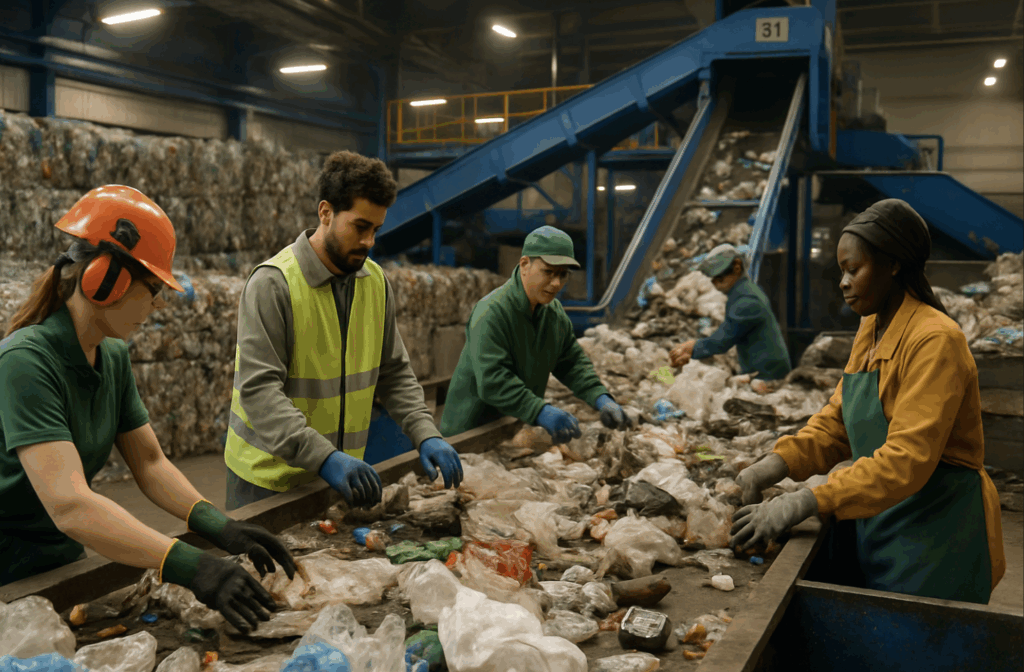 Modelo sustentável de produção e reciclagem local