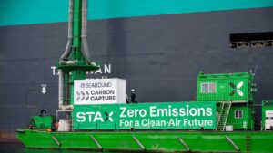 tecnologia captura carbono de navios