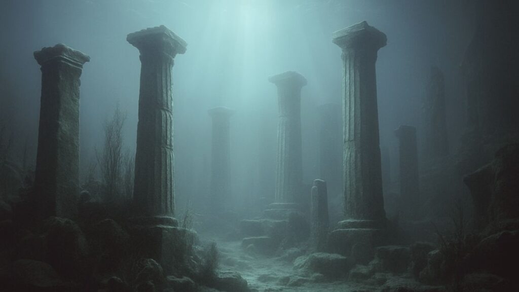 Atlântida realmente existiu representada por ruínas submersas no oceano