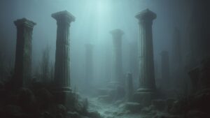 Atlântida realmente existiu representada por ruínas submersas no oceano