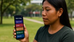Smartphones com línguas indígenas