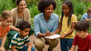 curso gratuito da UNICEF em atividade ao ar livre