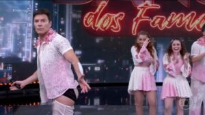 Rodrigo Faro revela uso de enchimento no bumbum na Dança dos Famosos 2025.