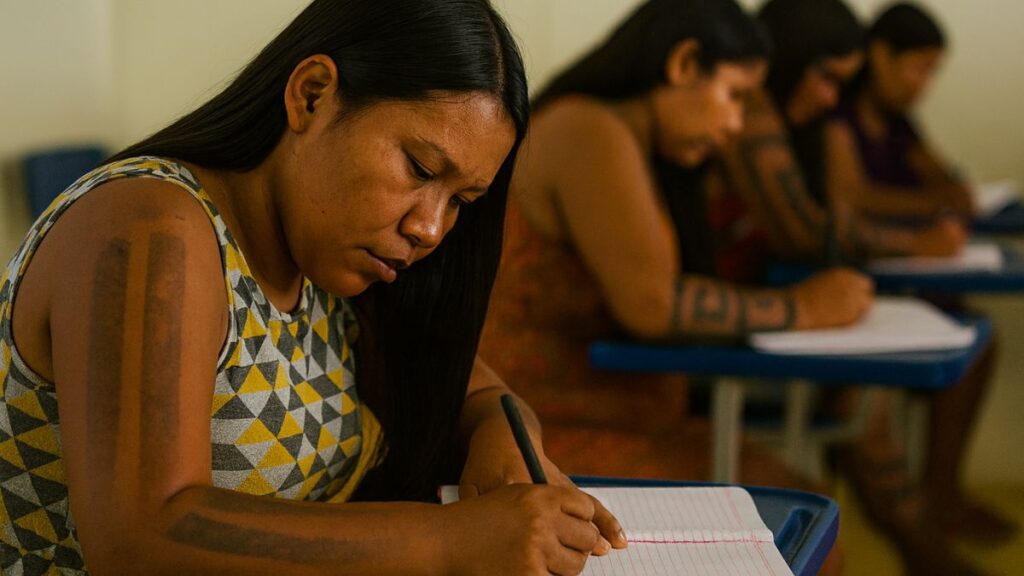 indígenas inscritos no enem
