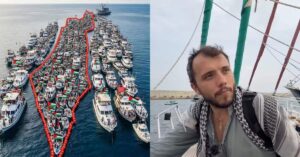 Flotilha humanitária para Gaza reúne barcos de dezenas de países e ativistas internacionais.