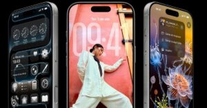 iPhone 17 no Brasil em pré-venda, modelos exibidos com tela inicial e design atualizado