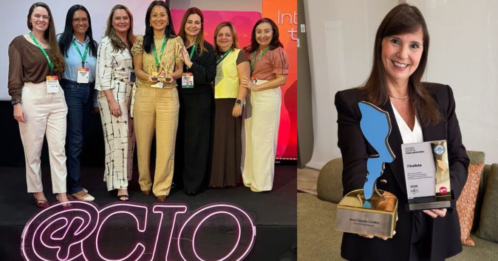 equipe do Grupo Marquise comemora prêmios de gestão e inovação