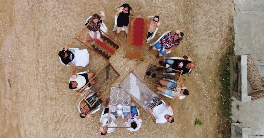 Artesãs de Pindoguaba, em Tianguá, trabalham com a fibra do croá apoiadas pelo Sebrae Ceará.