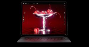 iPad Pro M5 exibe renderização 3D com ray tracing no aplicativo Octane X