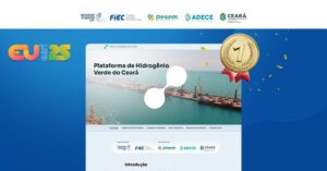 Plataforma de Hidrogênio Verde da FIEC vence prêmio nacional de inovação em geotecnologia