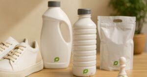 produtos com bioplástico em embalagens e acessórios sustentáveis