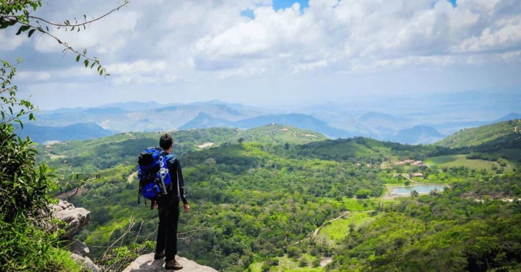 Suíça Cearense em Guaramiranga com vista da Serra de Baturité e vegetação preservada
