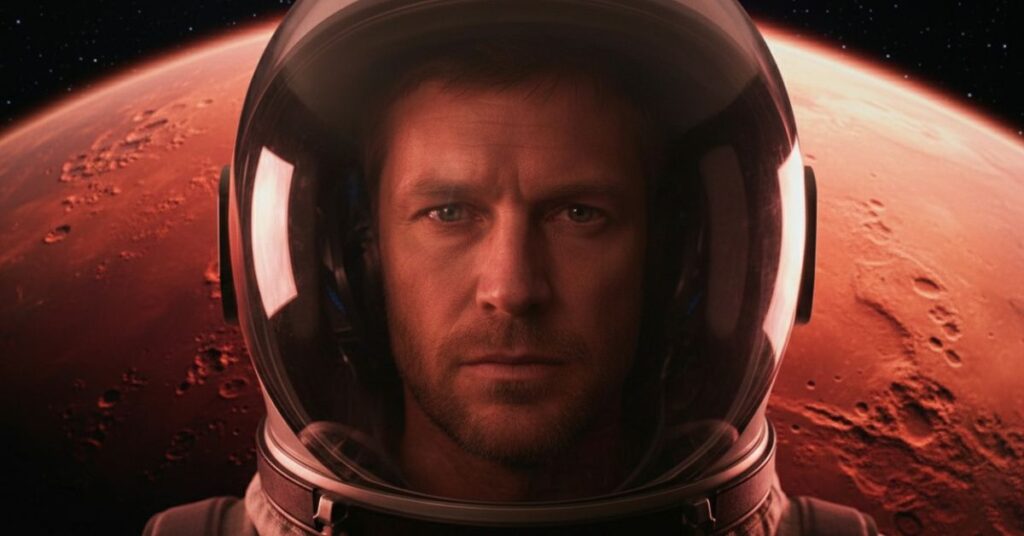 ALT (com PK): astronauta observa Marte durante missão científica em busca de vida em Marte