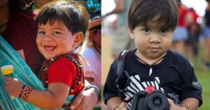 bebê indígena na Johnson’s Baby