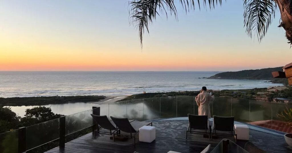 Praia onde mora a Samira do BBB em Imbituba