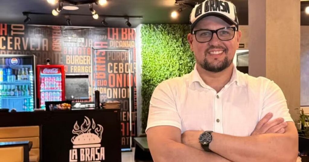 franquia de hamburgueria comandada por Ernandes Maurício Vertuan em Curitiba