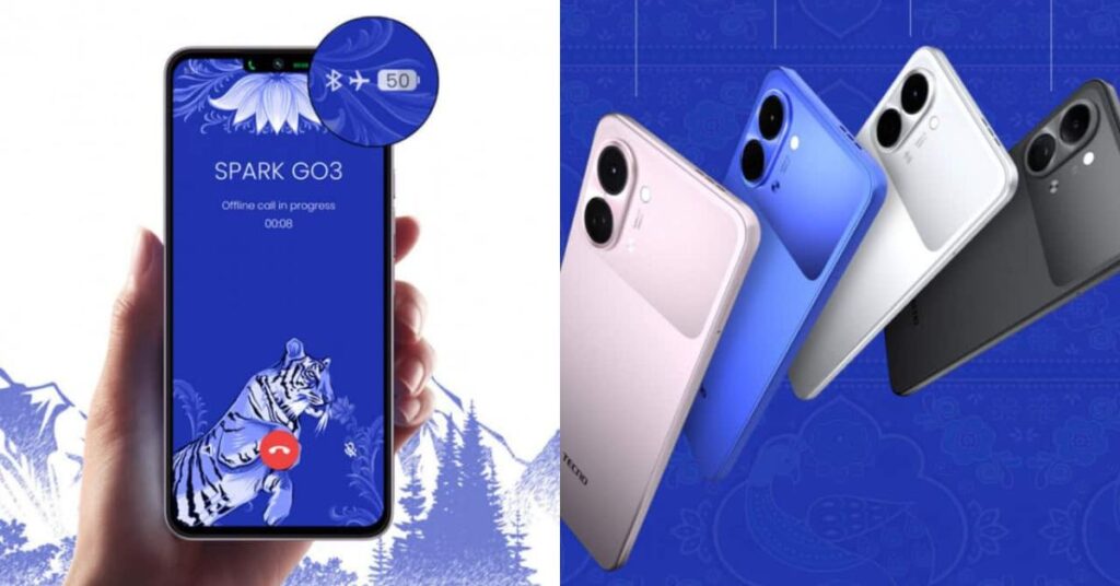 celular sem internet Spark Go 3 com comunicação offline direta