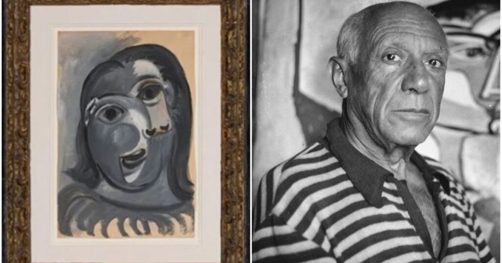 Obra de Picasso Tête de Femme pintada em 1941 usada em campanha solidária