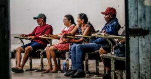 alfabetização no Nordeste em turma da EJA no campo