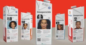 campanha de desaparecidos da Piracanjuba em embalagens de leite