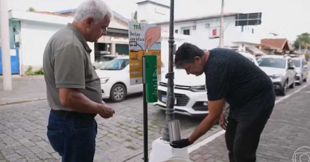 reciclagem de bitucas de cigarro aplicada à economia circular e inovação ambiental